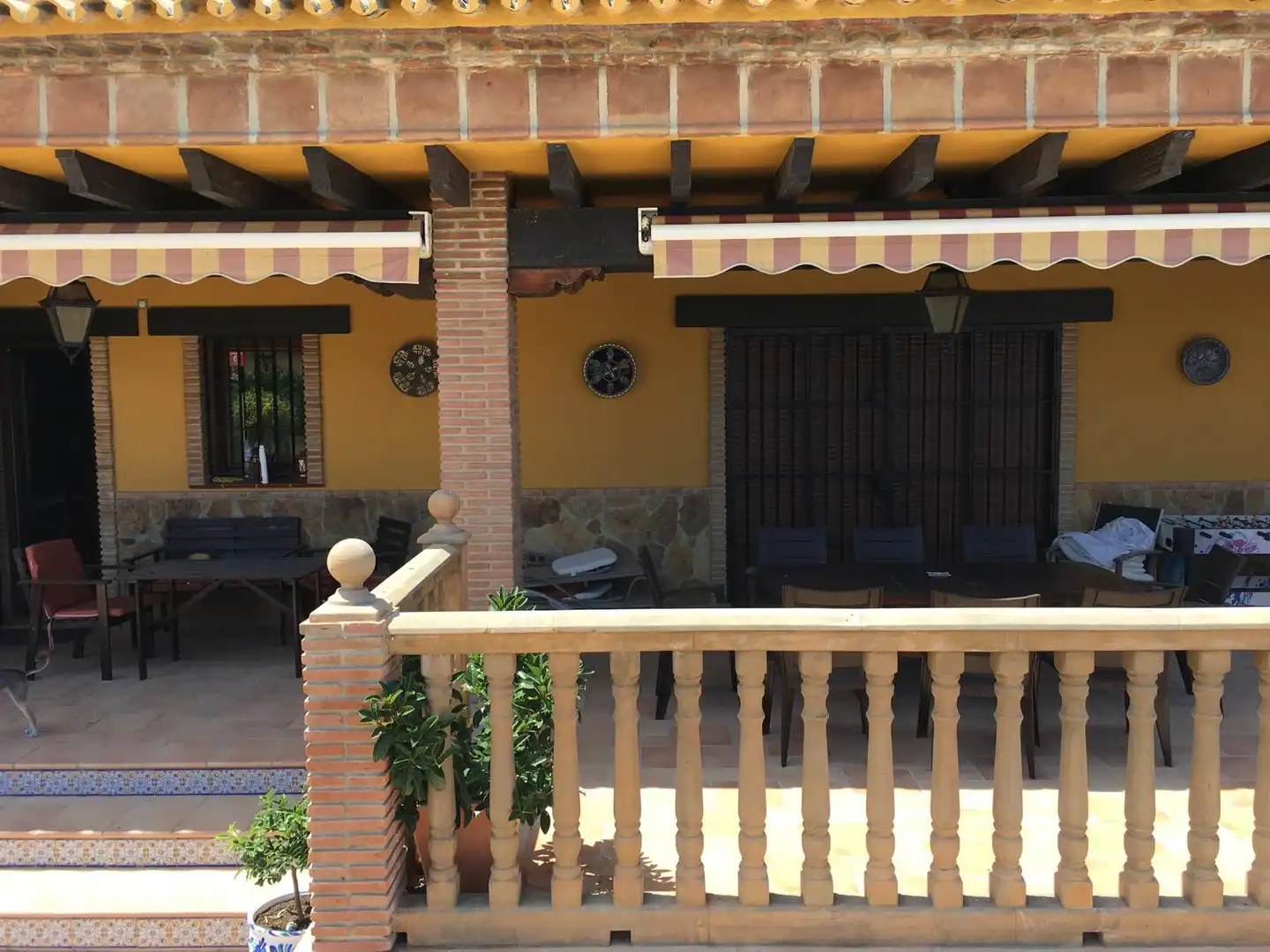 Terraza de Casa o chalet en venta en Fuengirola con Aire acondicionado, Jardín privado y Parquet