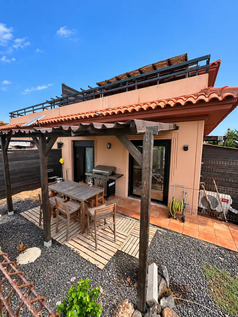 Terraza de Casa o chalet en venta en La Oliva con Terraza, Amueblado y Piscina comunitaria