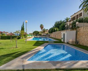 Swimming pool of Duplex for sale in Calpe / Calp  with Air Conditioner, Terrace and Swimming Pool