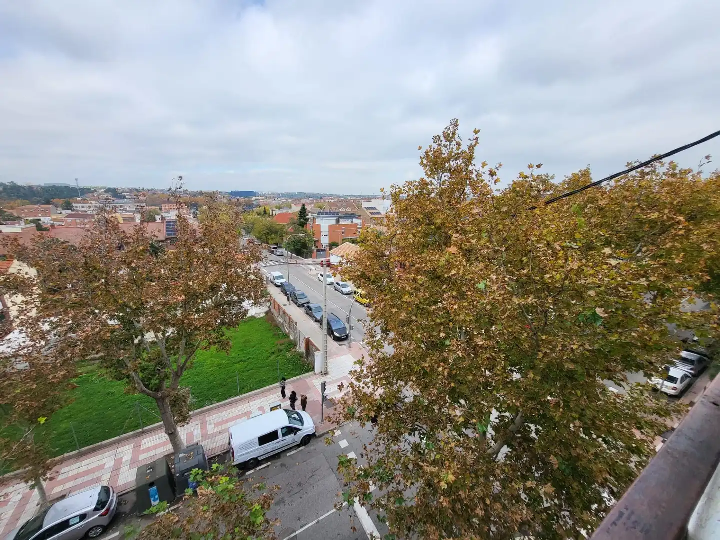 Außenansicht von Wohnung zum Verkauf in Madrid mit Heizung, Terrasse und Balkon