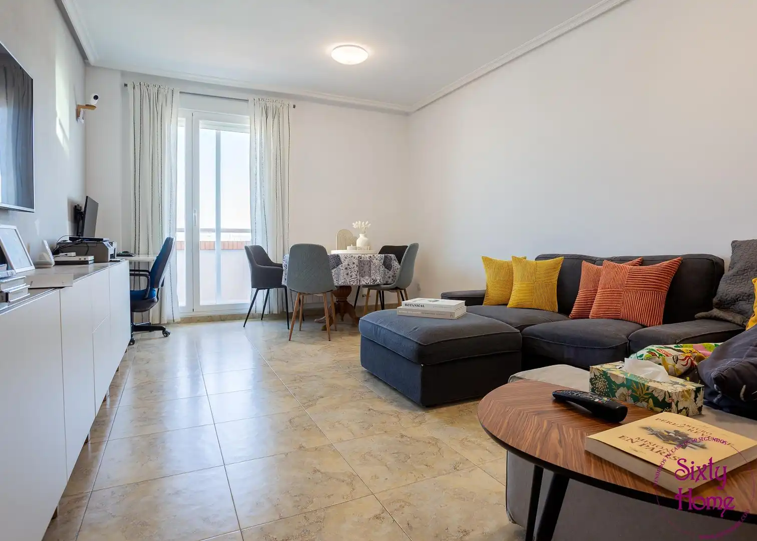 Living room of Flat for sale in Zaragoza  with Heating