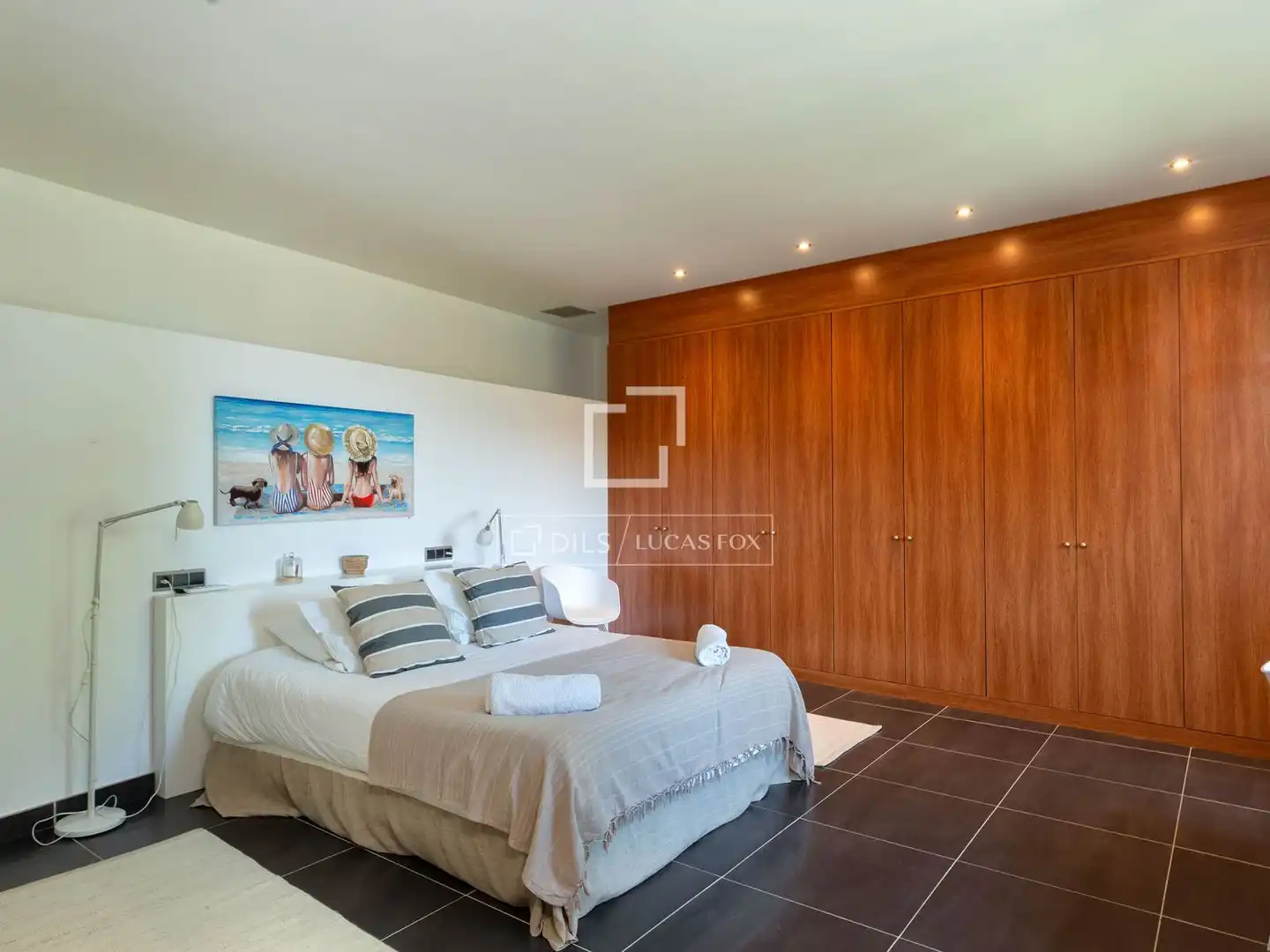 Schlafzimmer von Haus oder Chalet zum Verkauf in Begur mit Klimaanlage, Heizung und Privatgarten