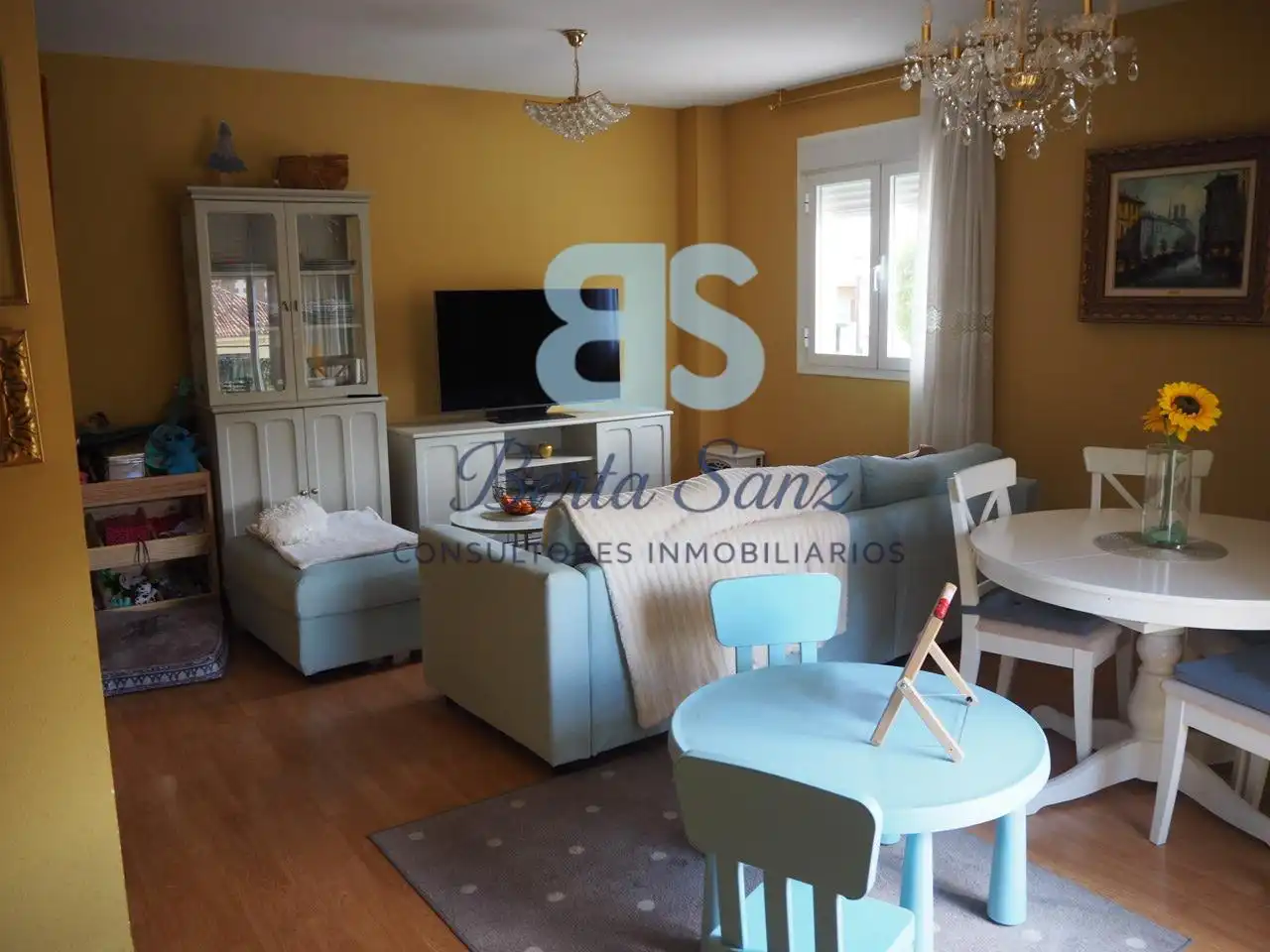 Sala d'estar de Dúplex en venda en Villalbilla amb Aire condicionat, Calefacció i Forn