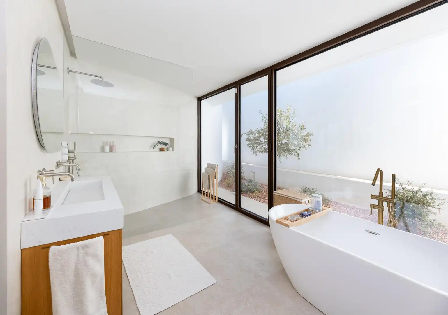 Baño de Casa o chalet en venta en Albolote con Aire acondicionado, Calefacción y Jardín privado