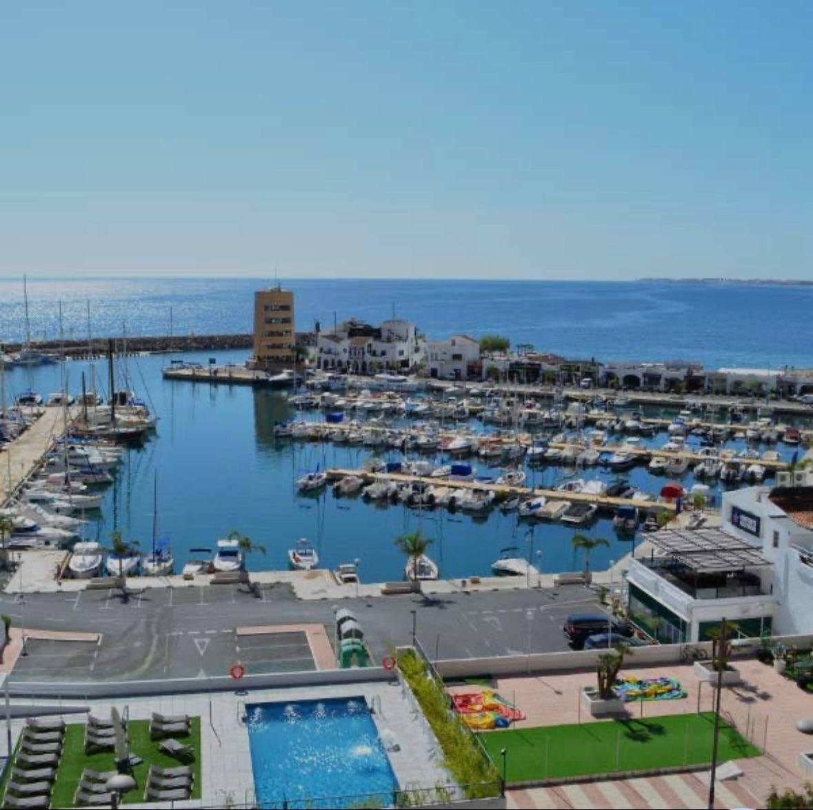 Exterior view of Flat for sale in Roquetas de Mar  with Air Conditioner and Balcony