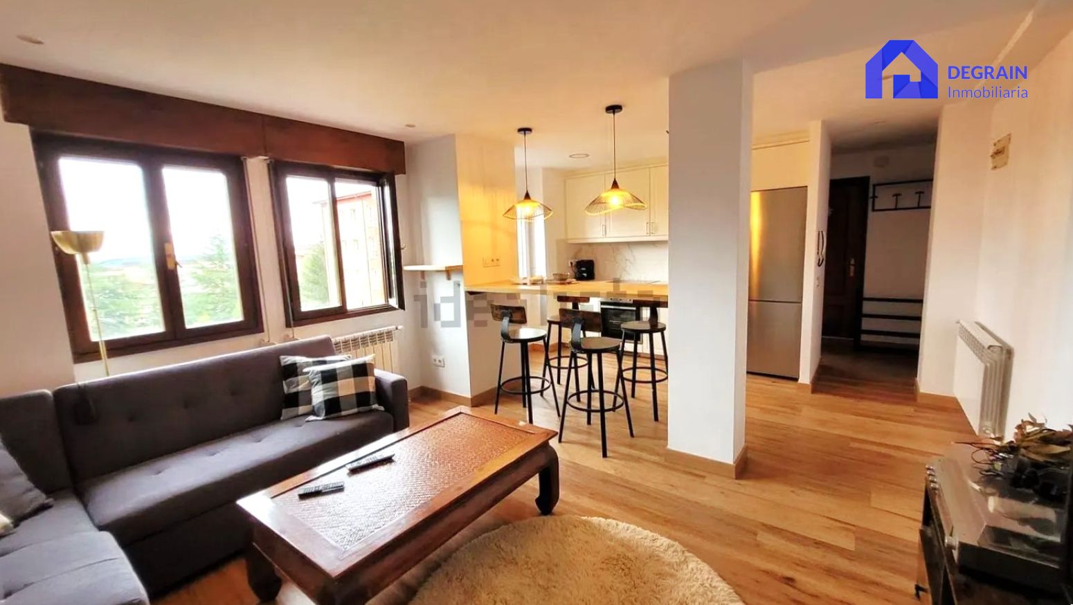 Living room of Flat to rent in Oviedo   with Heating