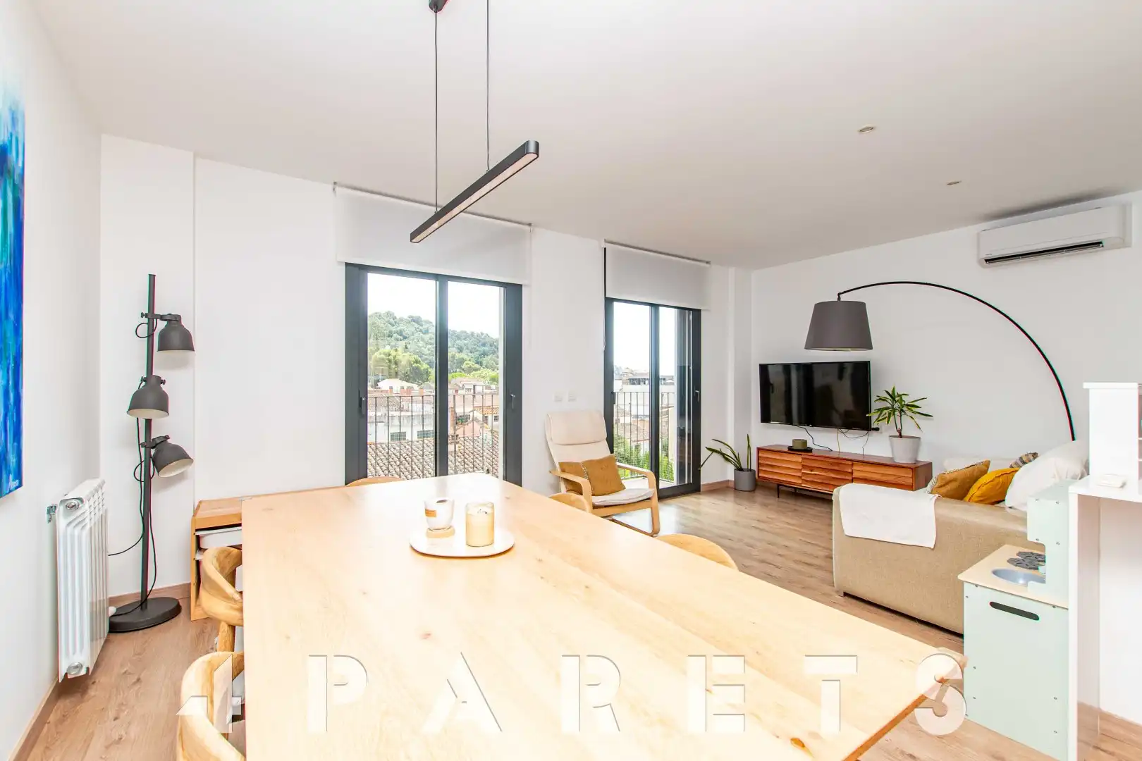Vista exterior de Ático en venta en Arenys de Munt con Aire acondicionado, Calefacción y Parquet
