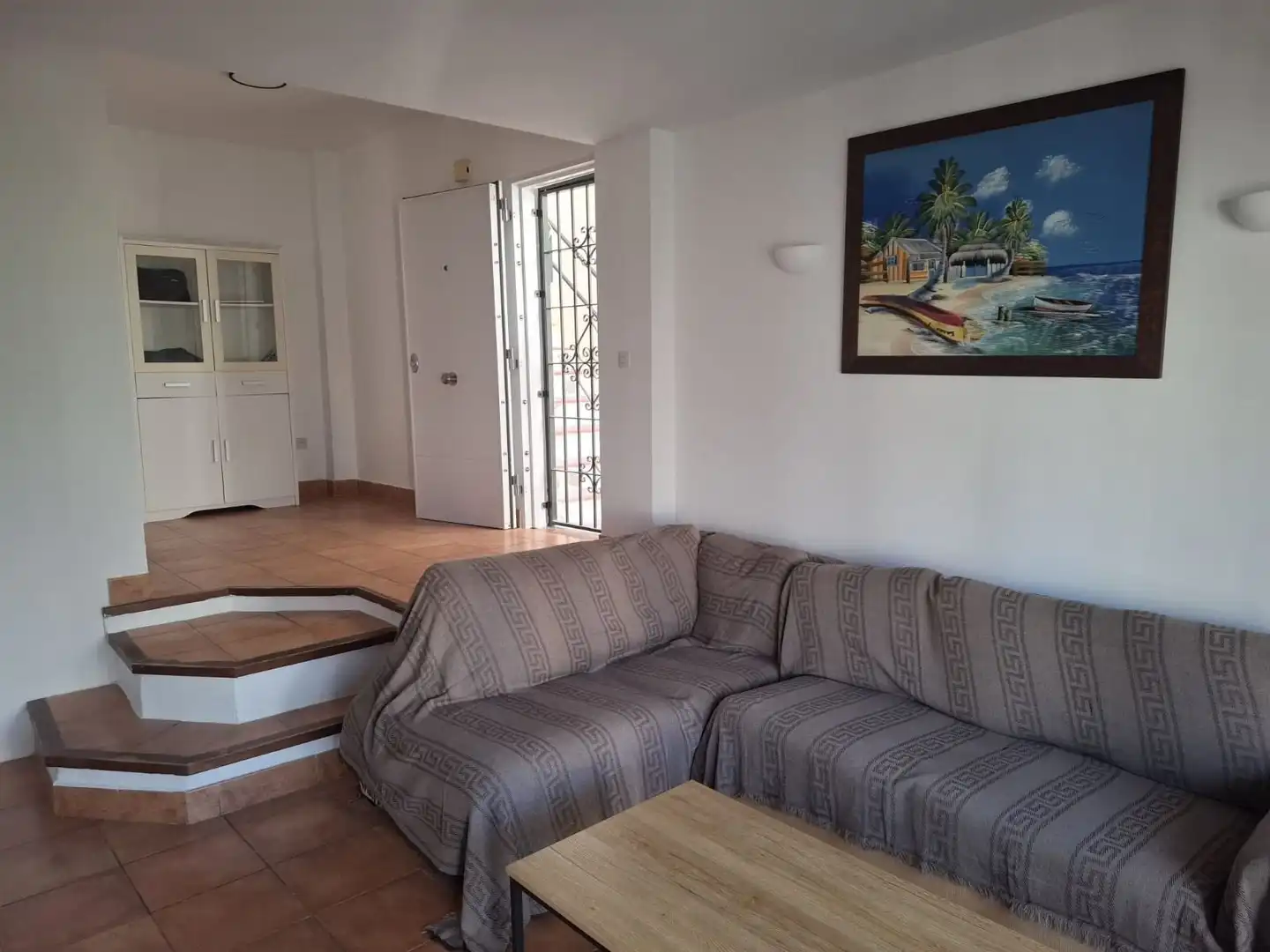 Wohnzimmer von Wohnungen zur Miete in Torremolinos mit Terrasse, Abstellraum und Möbliert