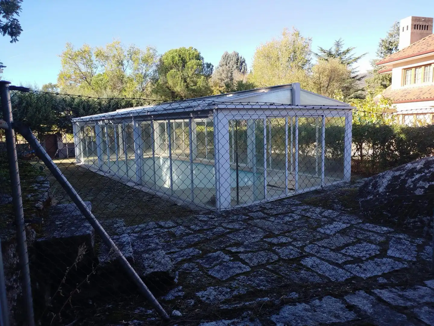 Swimming pool of Houses for sale in El Escorial  with Heating and Swimming Pool