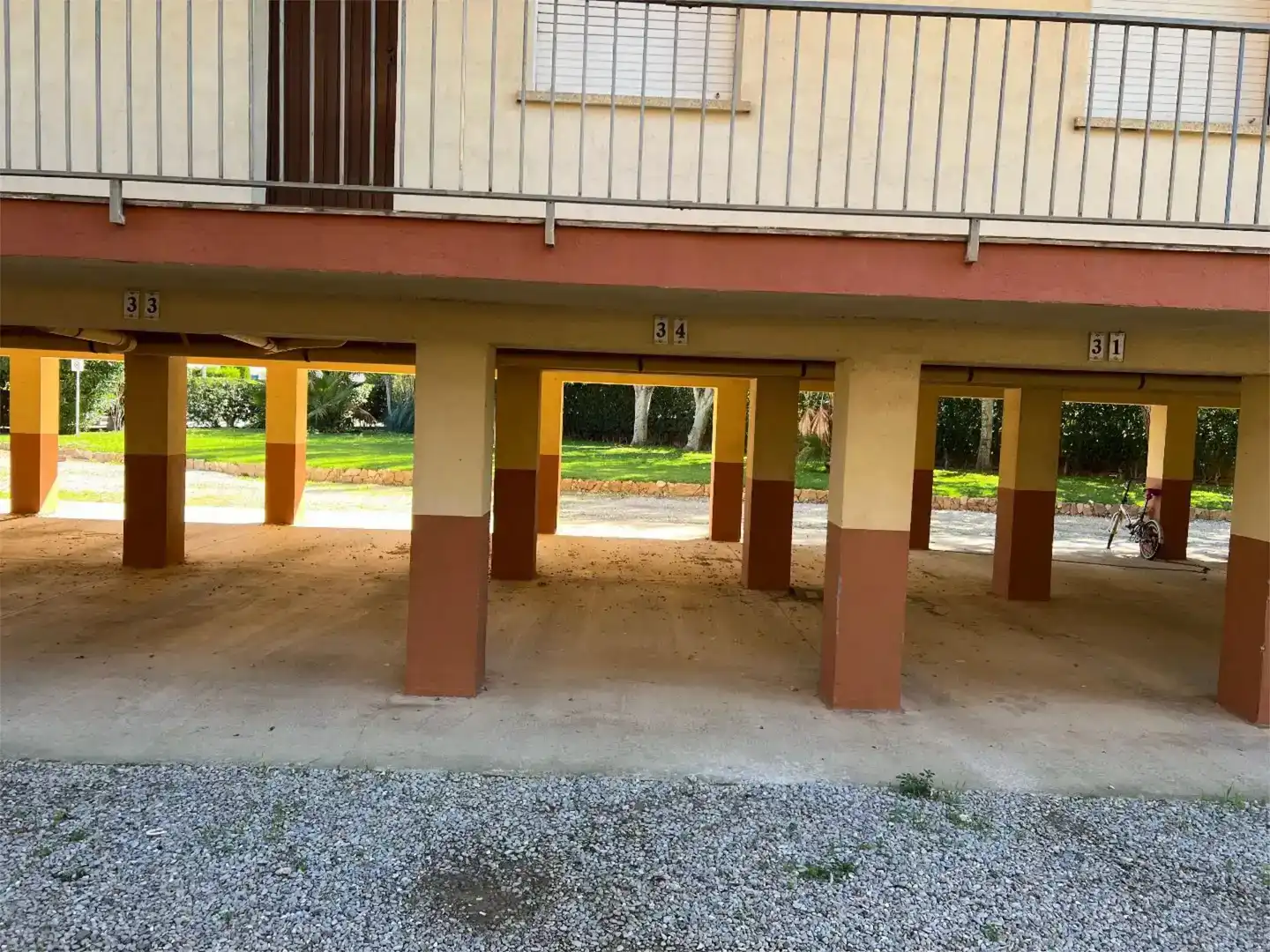 Parking of Flat for sale in L'Estartit  with Air Conditioner, Furnished and Balcony