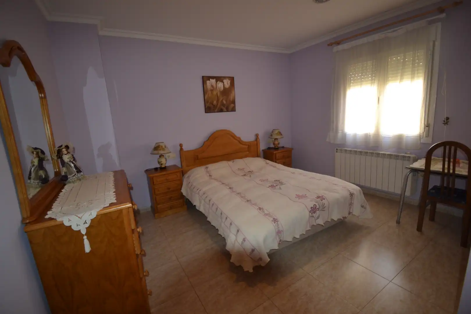 Habitación de Casa adosada en venta en Malpartida de Plasencia con Calefacción, Terraza y Amueblado