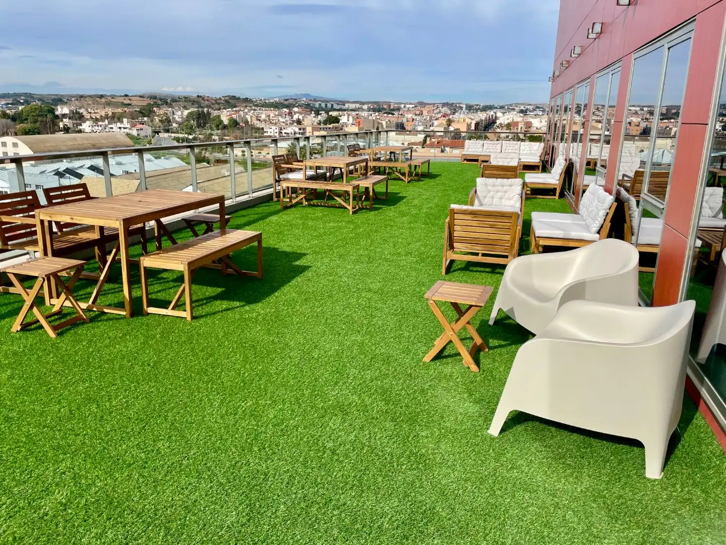 Terraza de Oficina de alquiler en Pedanías Norte