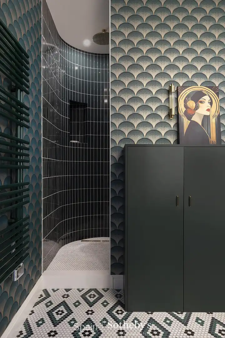 Baño de Apartamento en venta en Barcelona con Aire acondicionado y Terraza