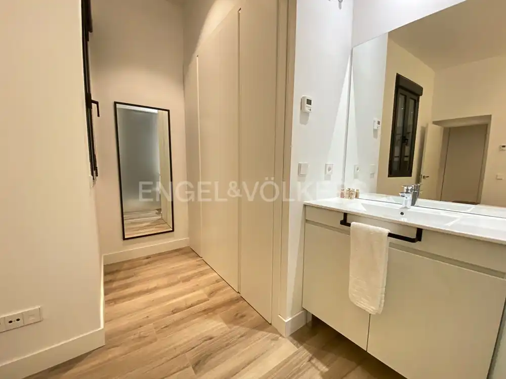Baño de Piso de alquiler en Madrid con Aire acondicionado, Calefacción y Terraza