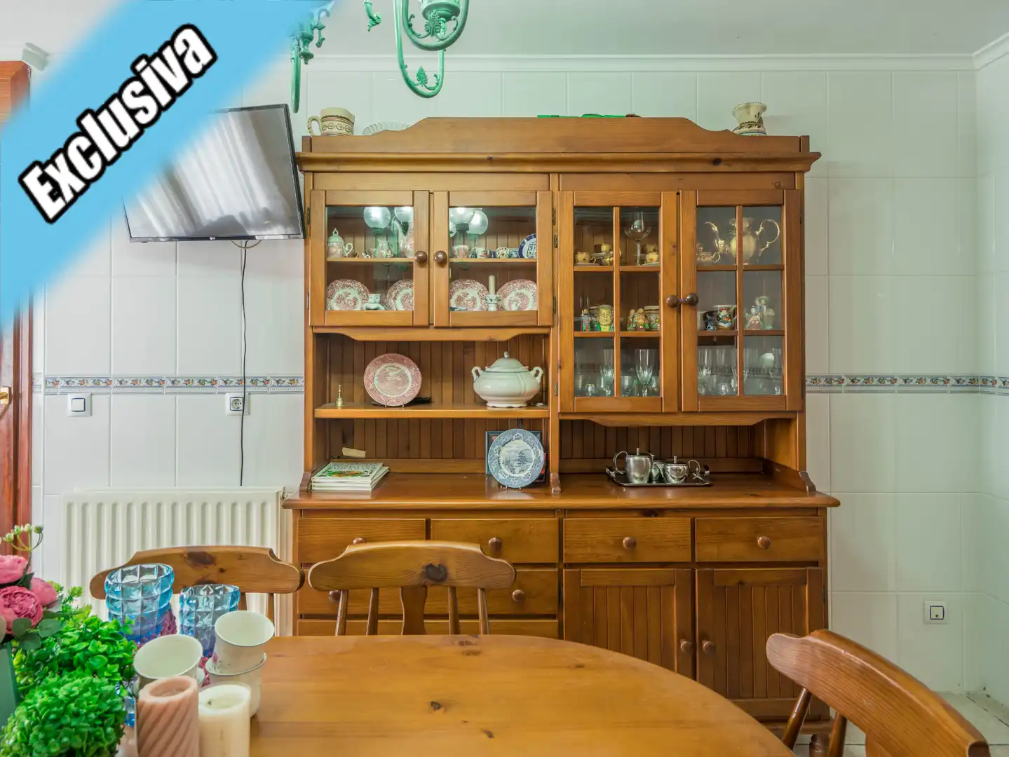 Cocina de Dúplex en venta en Santoña con Calefacción, Parquet y Terraza