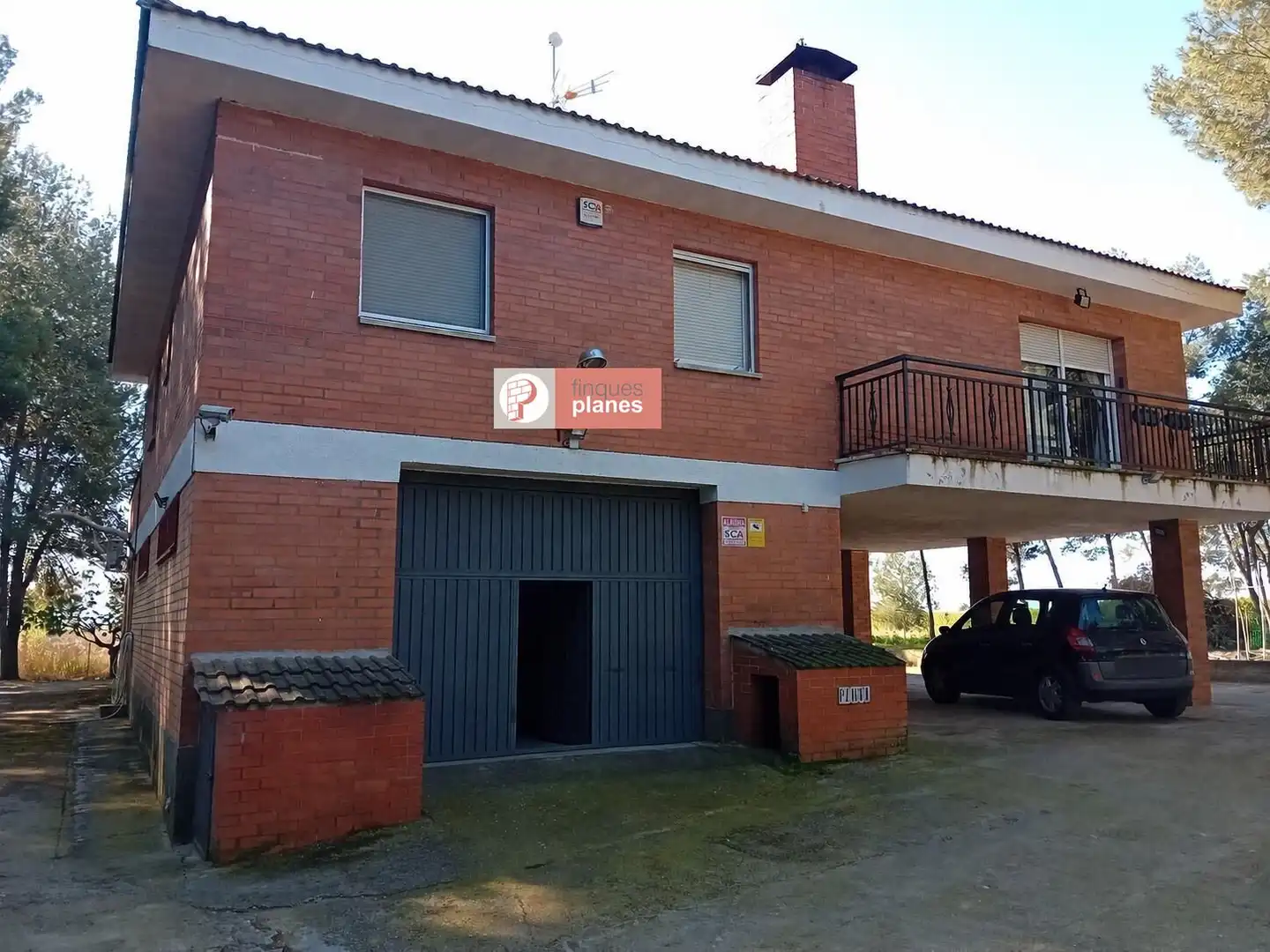 Exterior view of Country homes for sale in Vilanova de la Barca  with Heating, Terrace and Storage room