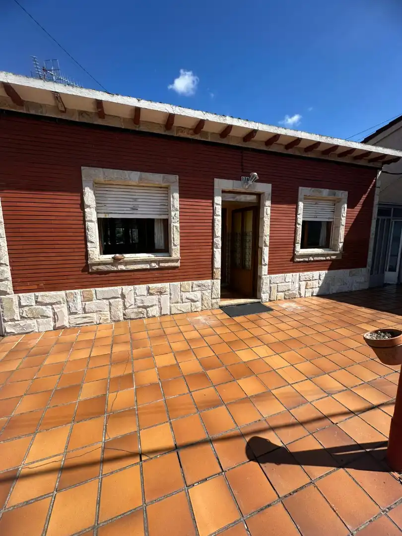 Exterior view of Houses for sale in Langreo  with Heating, Private garden and Terrace