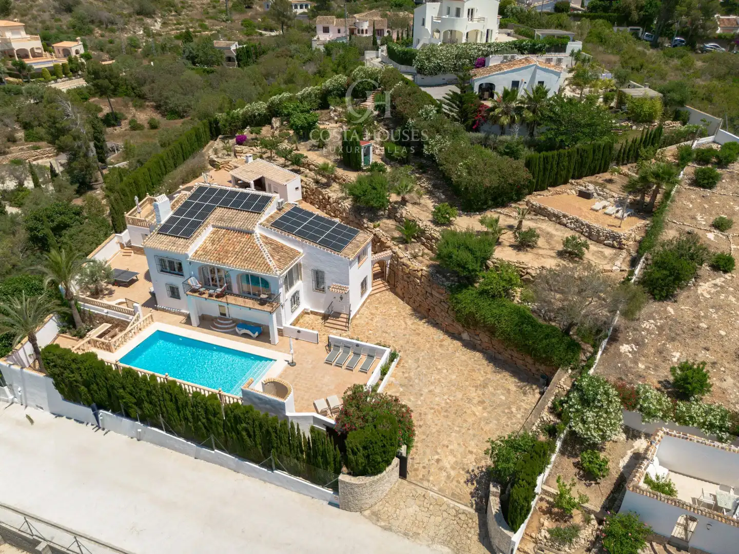 Vista exterior de Casa o chalet en venta en Jávea / Xàbia con Aire acondicionado, Calefacción y Jardín privado