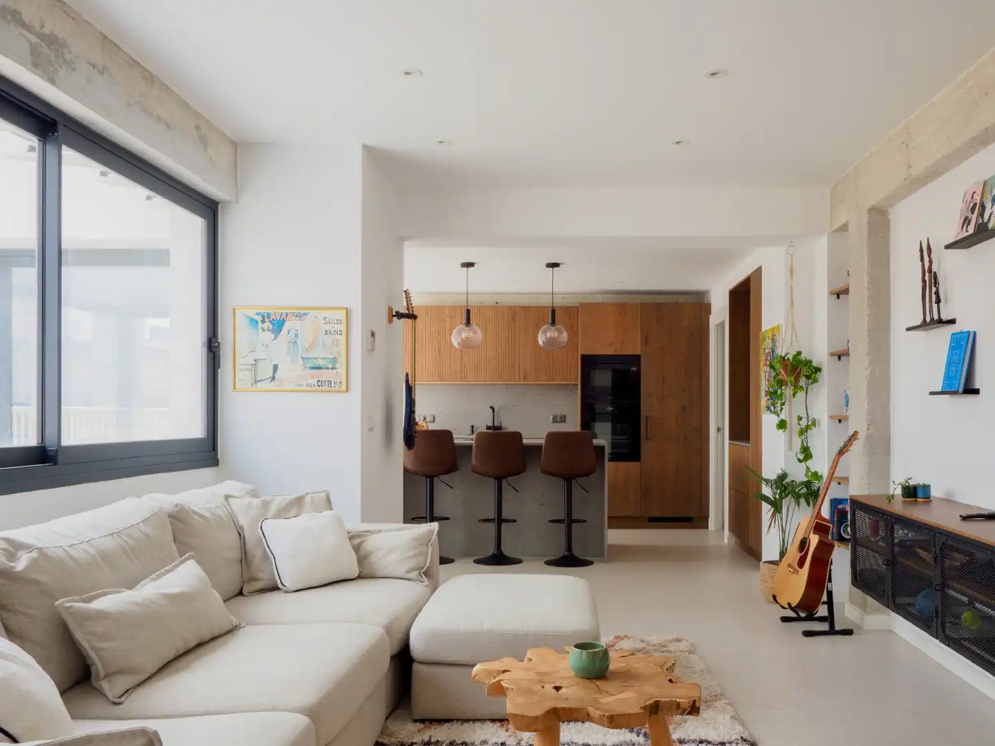 Living room of Attic for sale in  Palma de Mallorca  with Air Conditioner and Terrace
