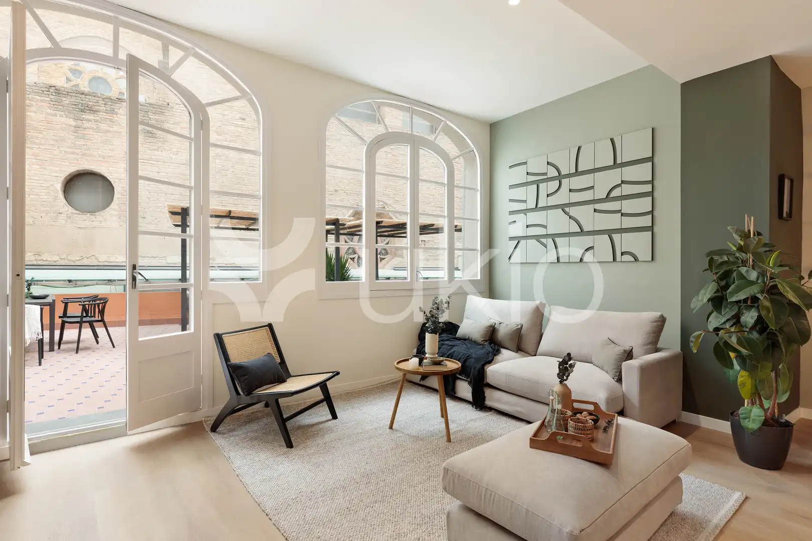 Apartamento con terraza en alquiler en Carrer Gran de Gràcia, imagen 7