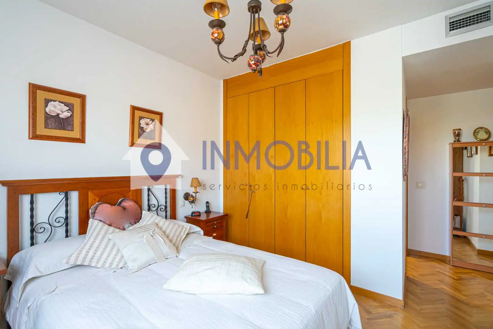 Bedroom of Flat for sale in Madrid  with Air Conditioner, Heating and Storage room