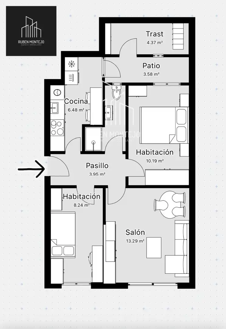 Flat for rent in Salamanca  with Heating, Terrace and Storage room