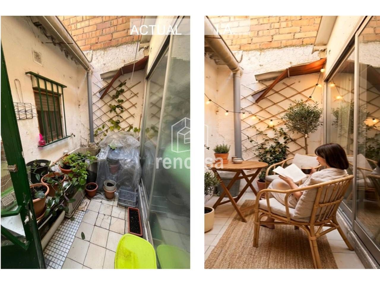 Terrace of Flat for sale in  Lleida Capital  with Heating and Furnished