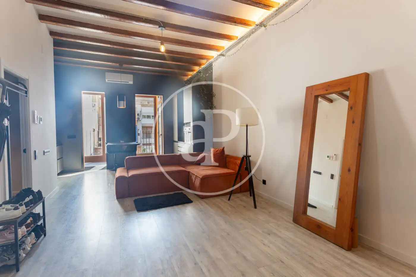 Sala de estar de Piso en venta en Barcelona con Aire acondicionado, Calefacción y Balcón