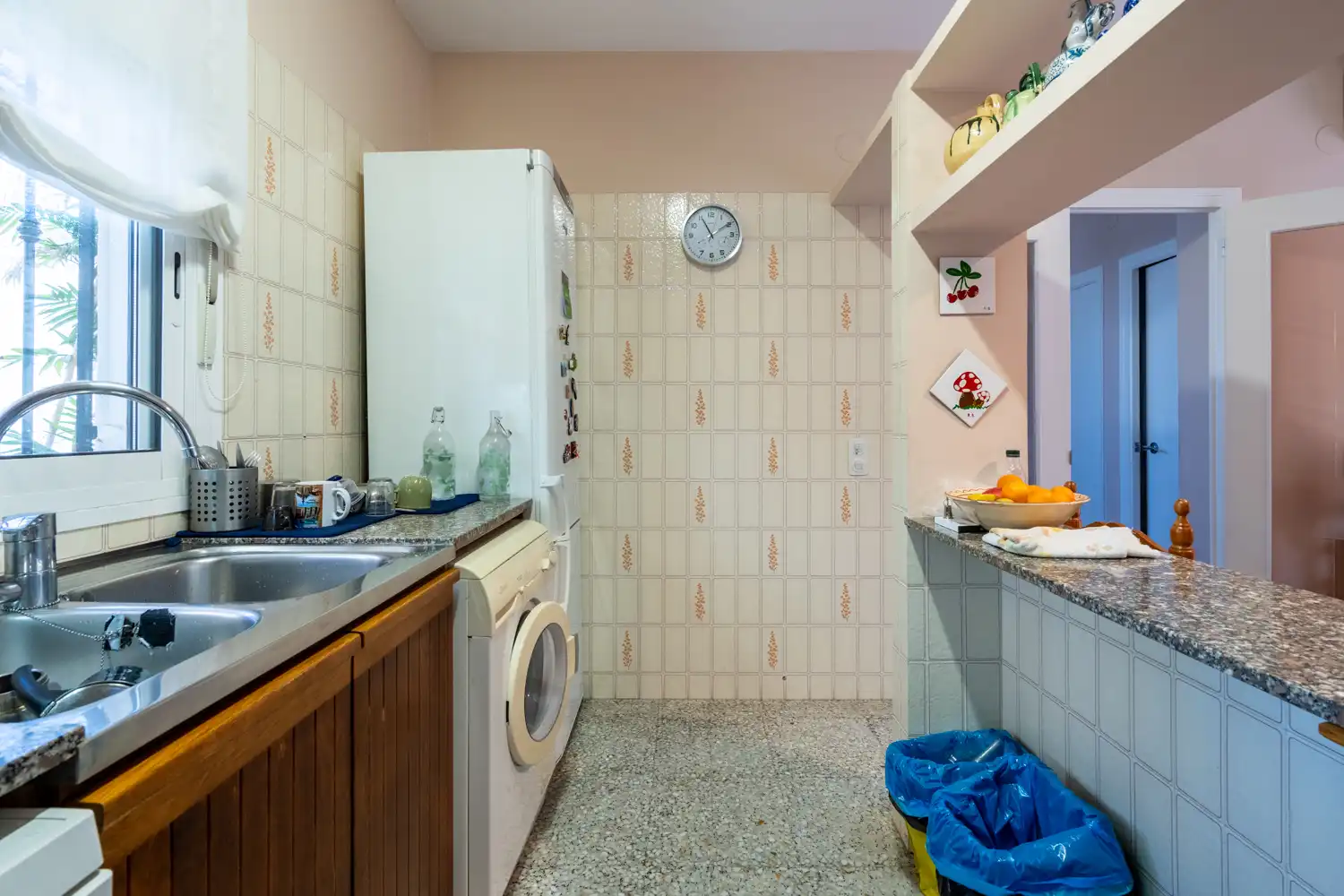 Cocina de Casa o chalet en venta en Santa Bàrbara con Calefacción, Jardín privado y Terraza