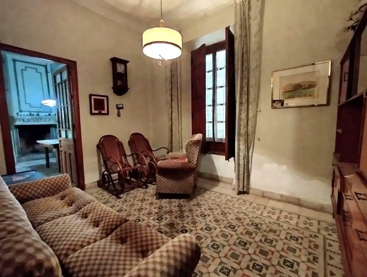 Sala de estar de Casa o chalet en venta en La Roda con Jardín privado y Trastero
