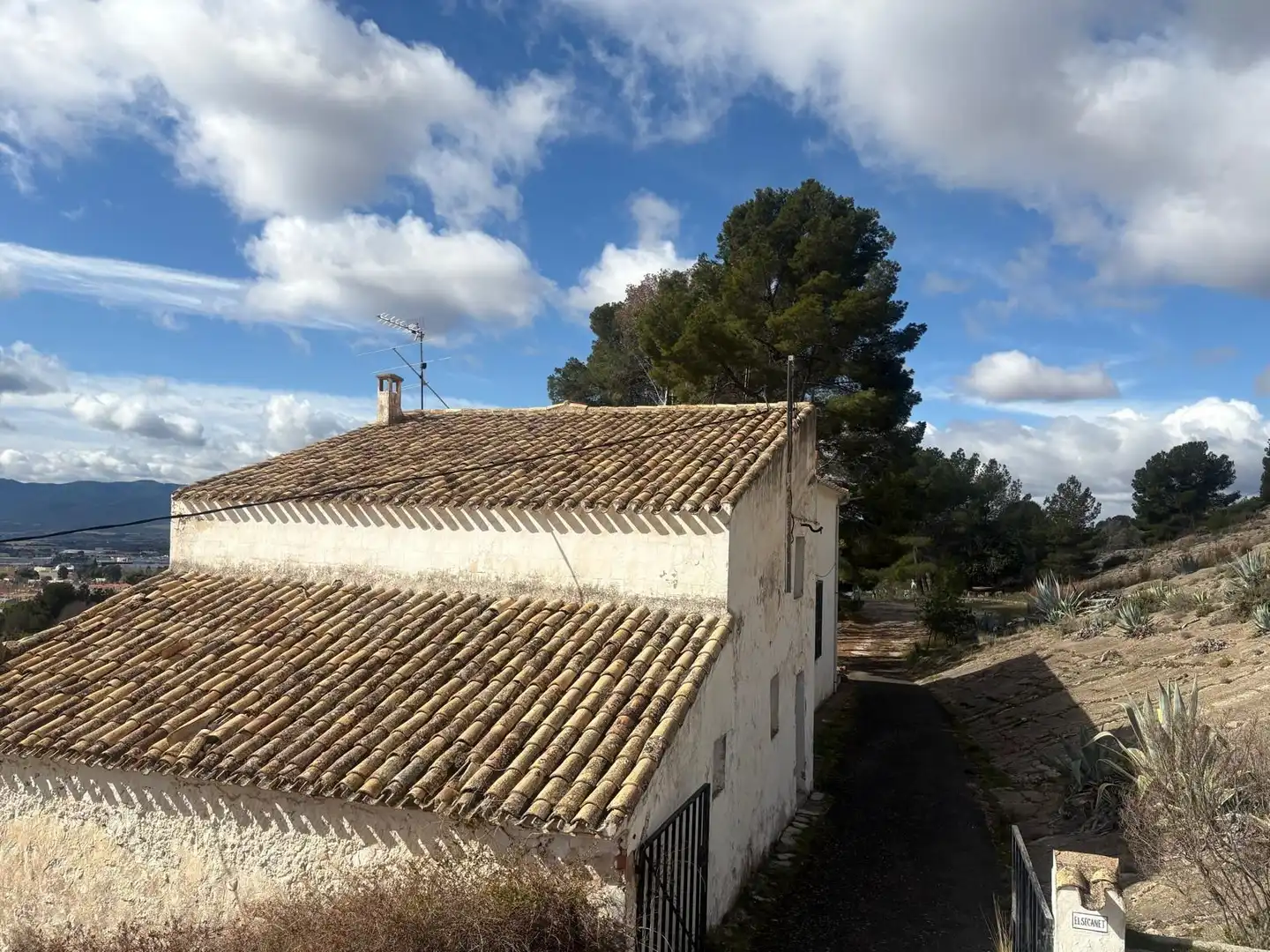 Vista exterior de Terreno en venta en Ibi