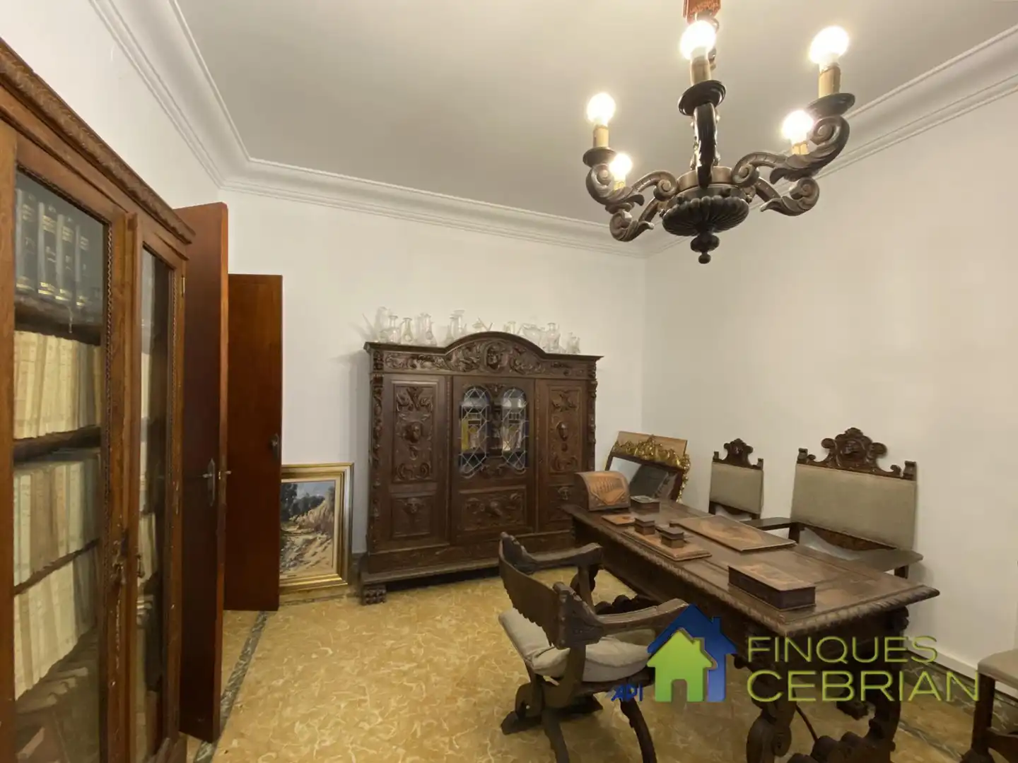 Comedor de Finca rústica en venta en Alella con Calefacción