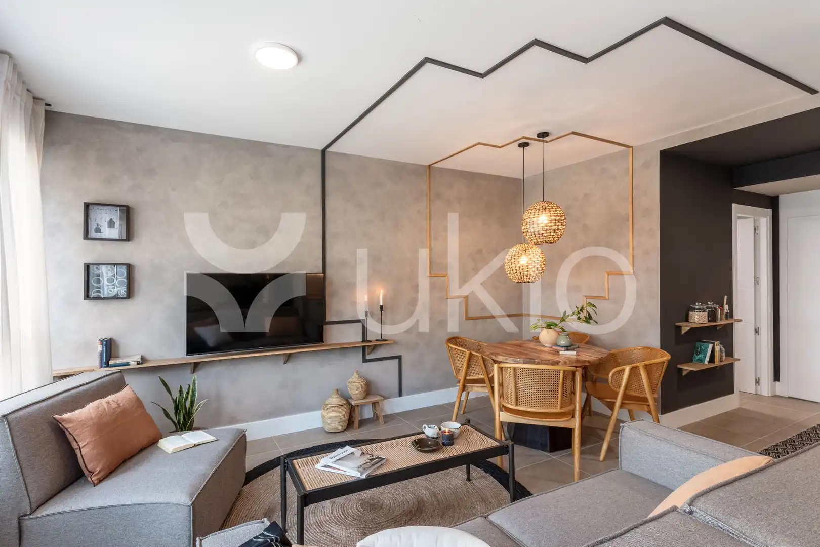 Living room of Apartments for rent in Madrid  with Air Conditioner, Heating and Terrace