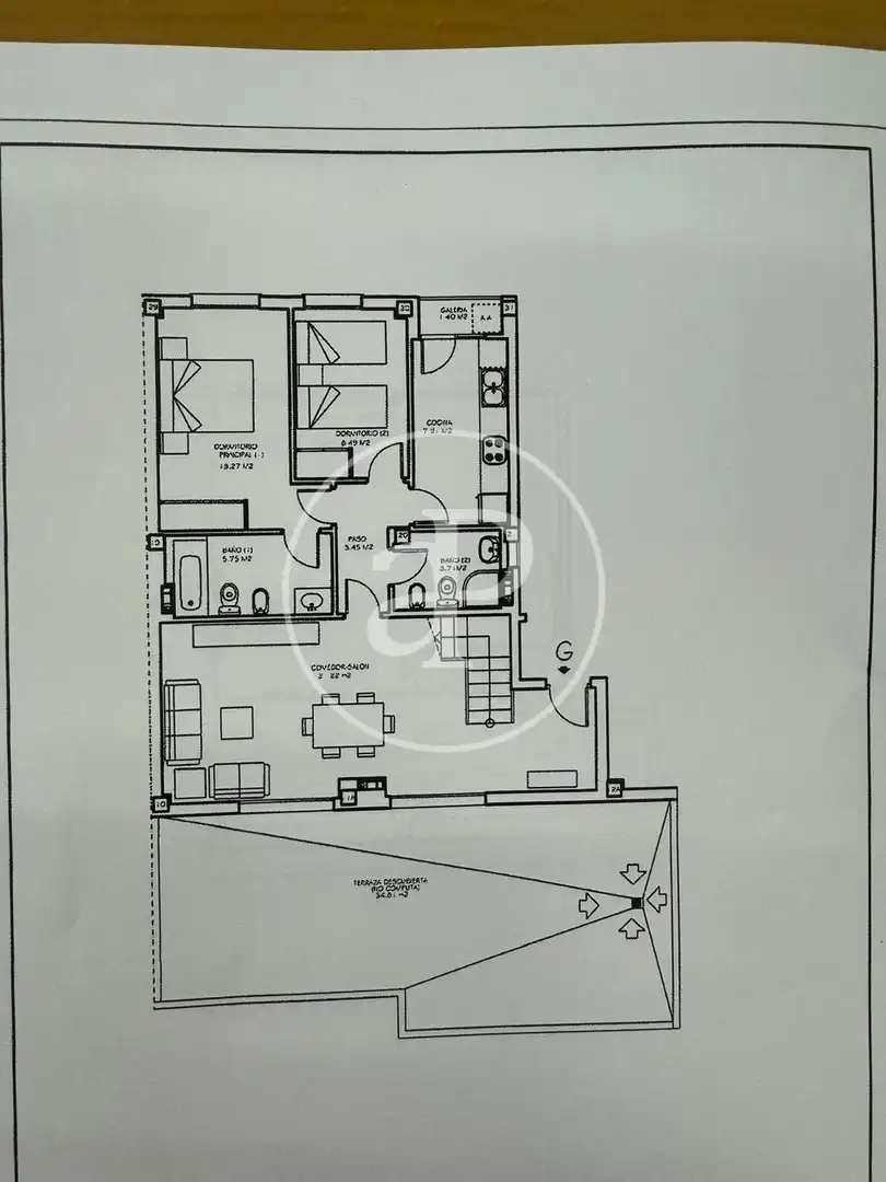 Ático en venta en Valencia con Aire acondicionado, Calefacción y Terraza