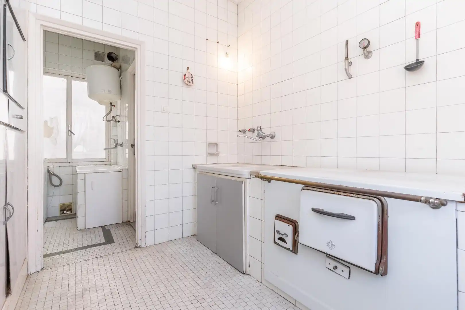 Cocina de Piso en venta en Langreo con Calefacción, Trastero y Amueblado