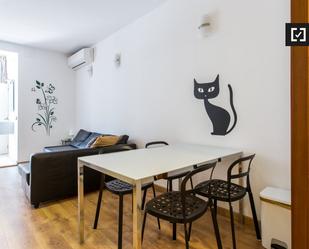 Bedroom of Flat to rent in  Barcelona Capital  with Air Conditioner, Heating and Furnished