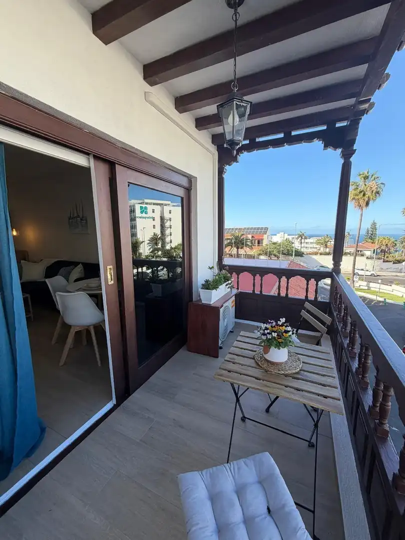 Terraza de Estudio en venta en Puerto de la Cruz con Aire acondicionado, Jardín privado y Terraza