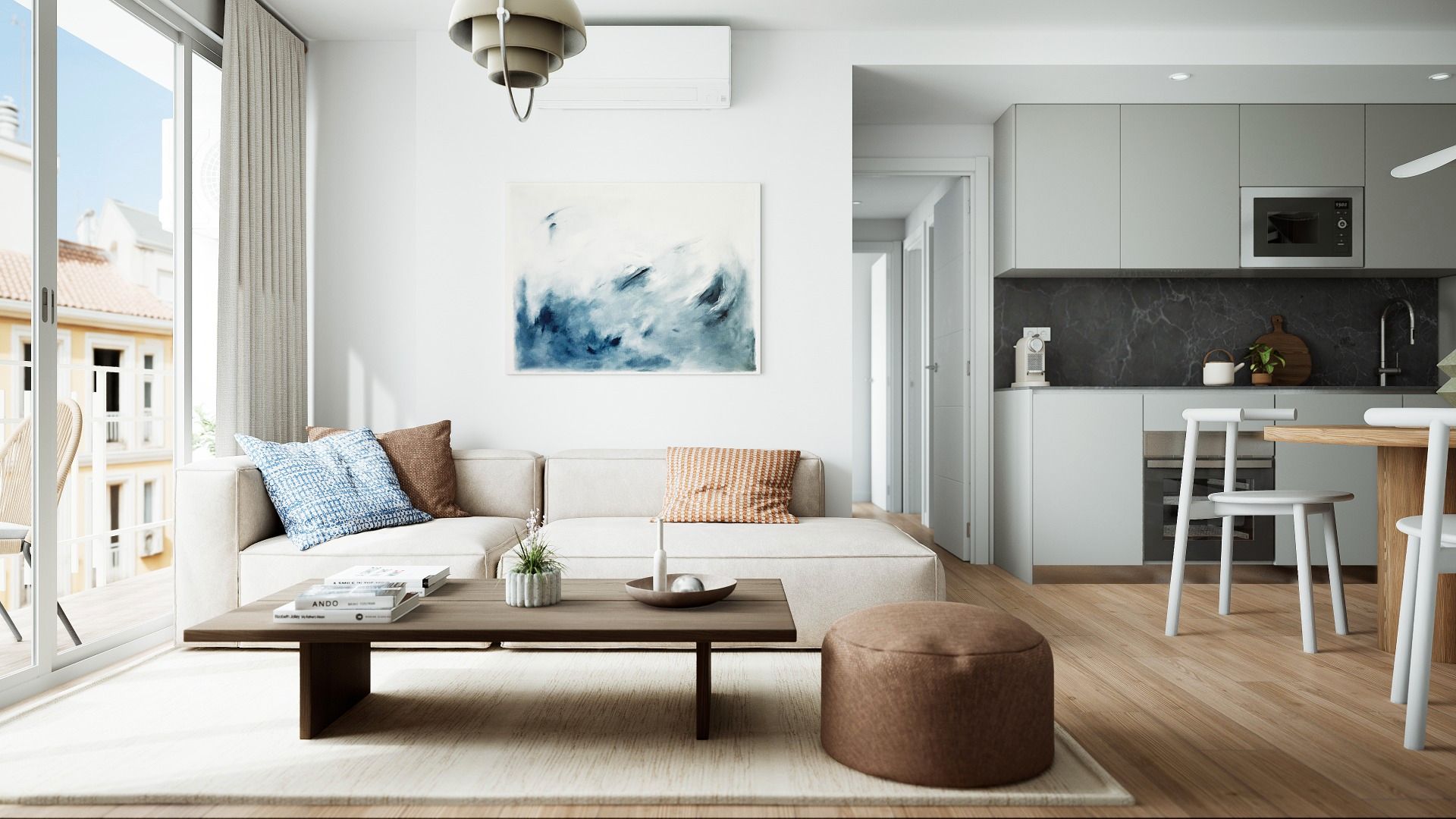 Living room of Flat for sale in Málaga Capital  with Terrace