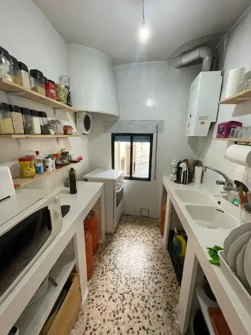 Cuina de Casa adosada en venda en Santiago-Pontones amb Moblat