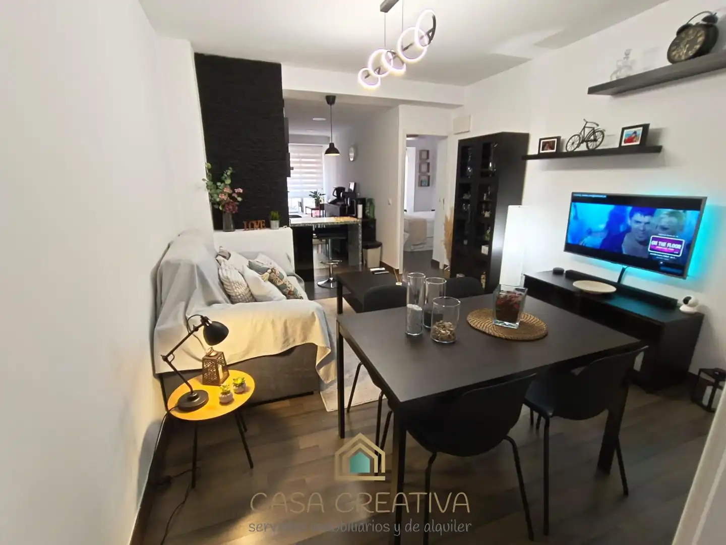 Living room of Flat for sale in Alzira  with Air Conditioner, Heating and Furnished