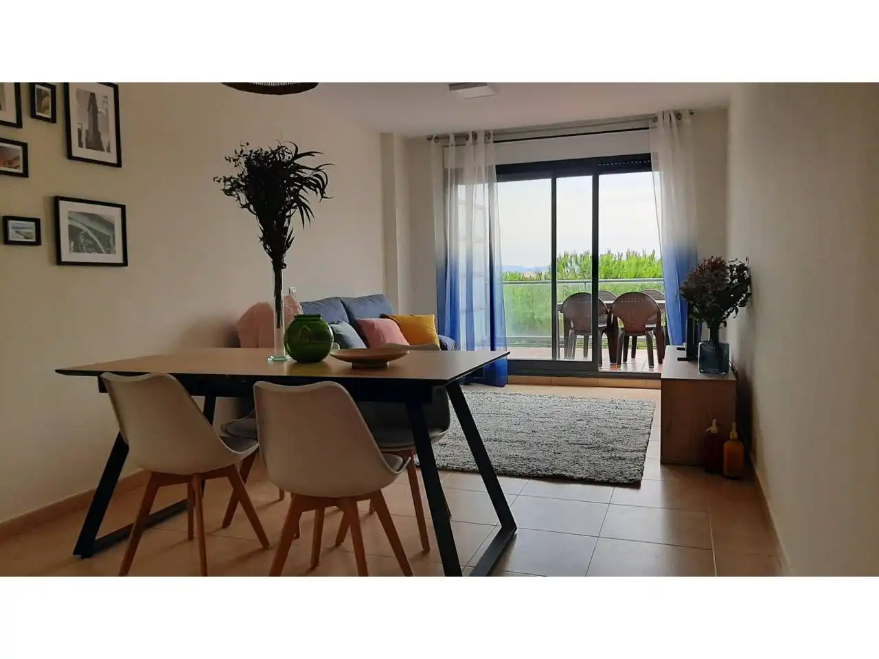 Living room of Flat for sale in San Jorge / Sant Jordi  with Air Conditioner, Heating and Terrace