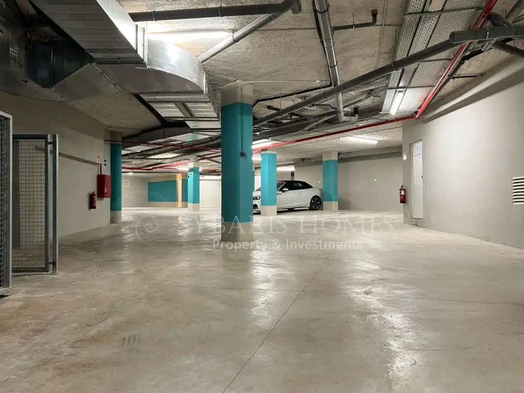 Parking of Apartments for sale in Jávea / Xàbia  with Air Conditioner, Swimming Pool and Oven