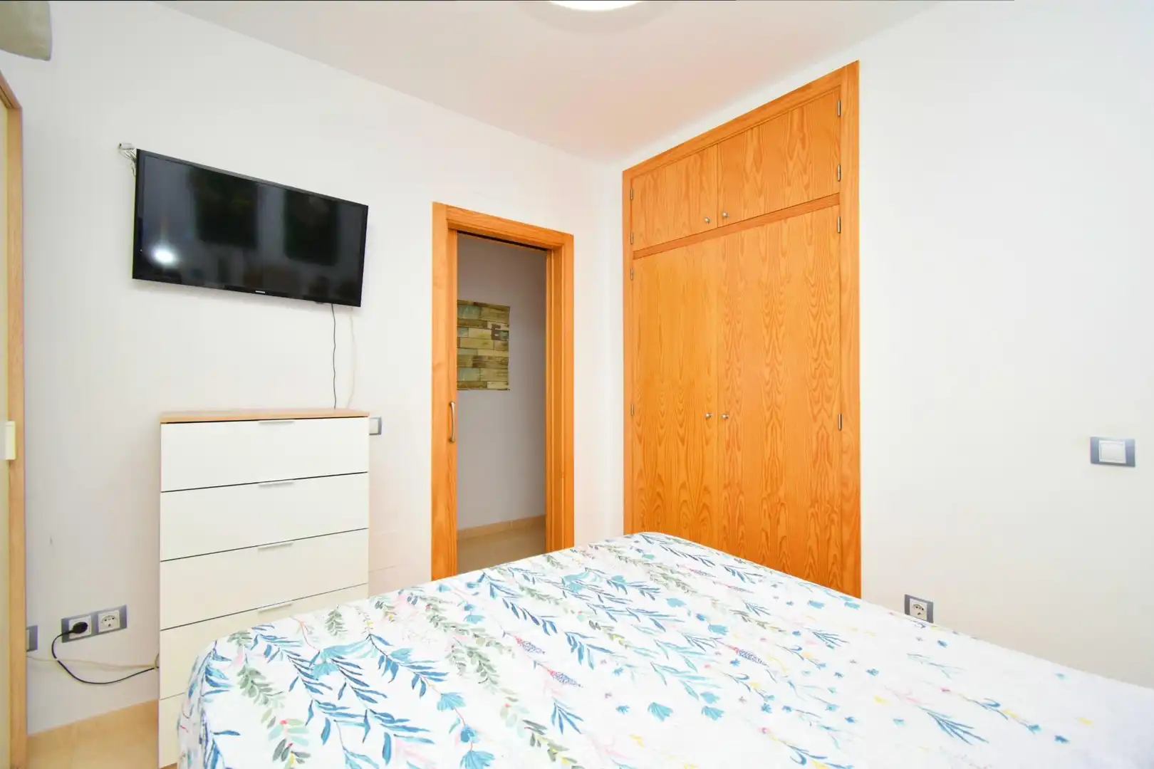 Schlafzimmer von Wohnung zum Verkauf in Vícar mit Terrasse, Möbliert und Gemeinschaftspool