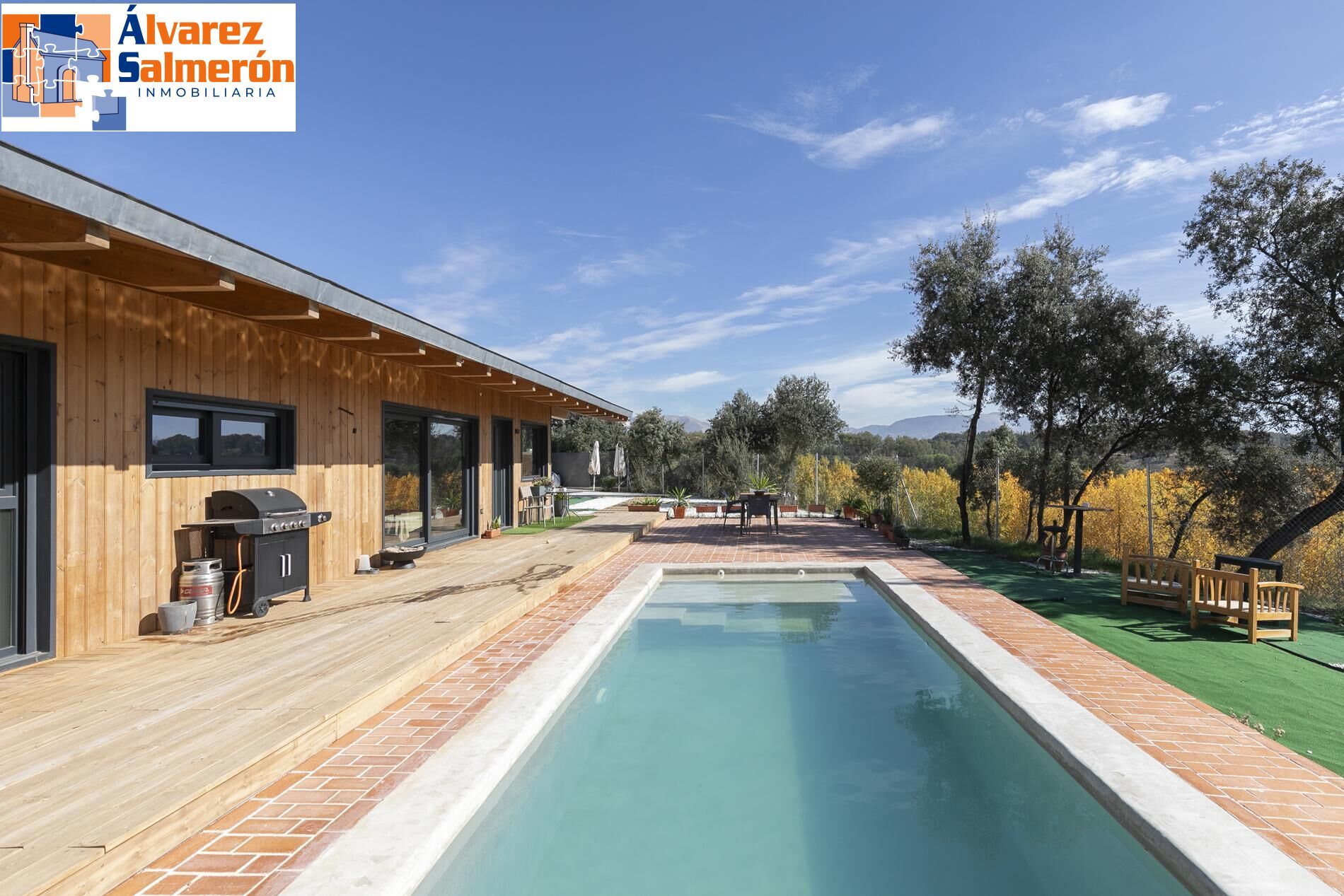 Swimming pool of Country house for sale in Maracena  with Private garden, Terrace and Swimming Pool