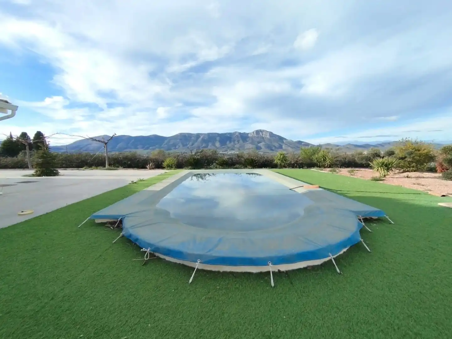 Piscina de Casa o chalet en venta en Benimarfull con Jardín privado, Terraza y Trastero