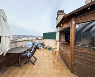 Terrace of Attic for sale in Sant Adrià de Besòs  with Heating, Terrace and Balcony