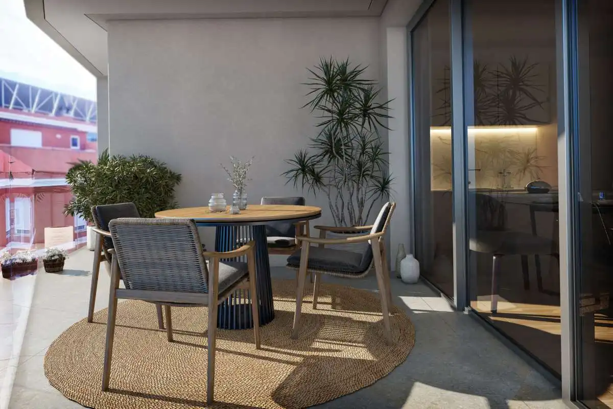 Terraza de Ático en venta en Villajoyosa / La Vila Joiosa con Piscina comunitaria