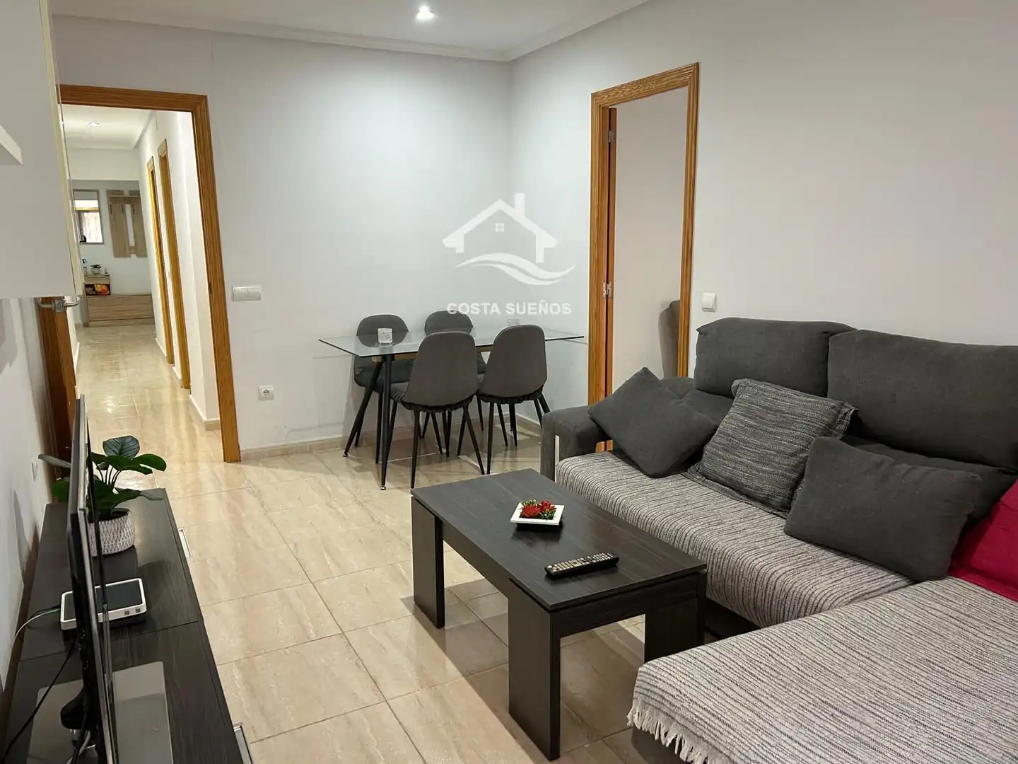 Sala d'estar de Pis en venda en Sant Joan d'Alacant amb Terrassa i Moblat