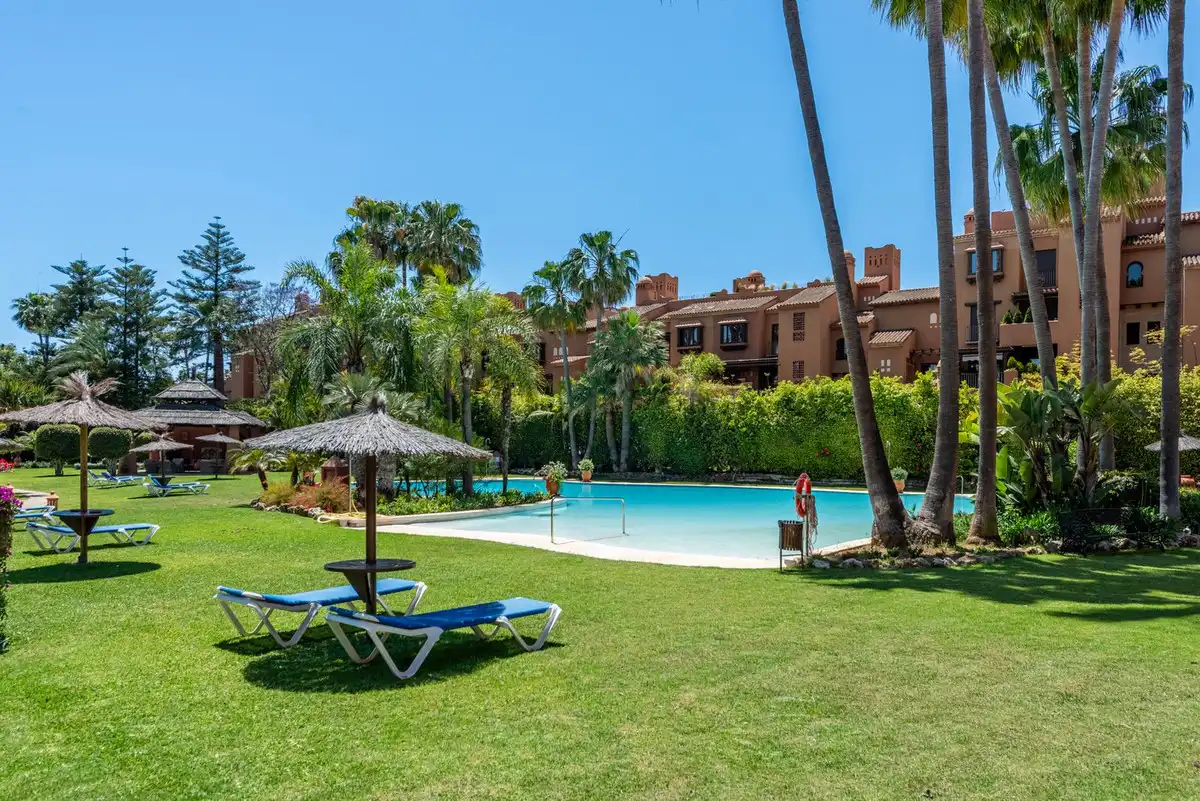 Jardín de Piso en venta en Marbella con Aire acondicionado y Trastero