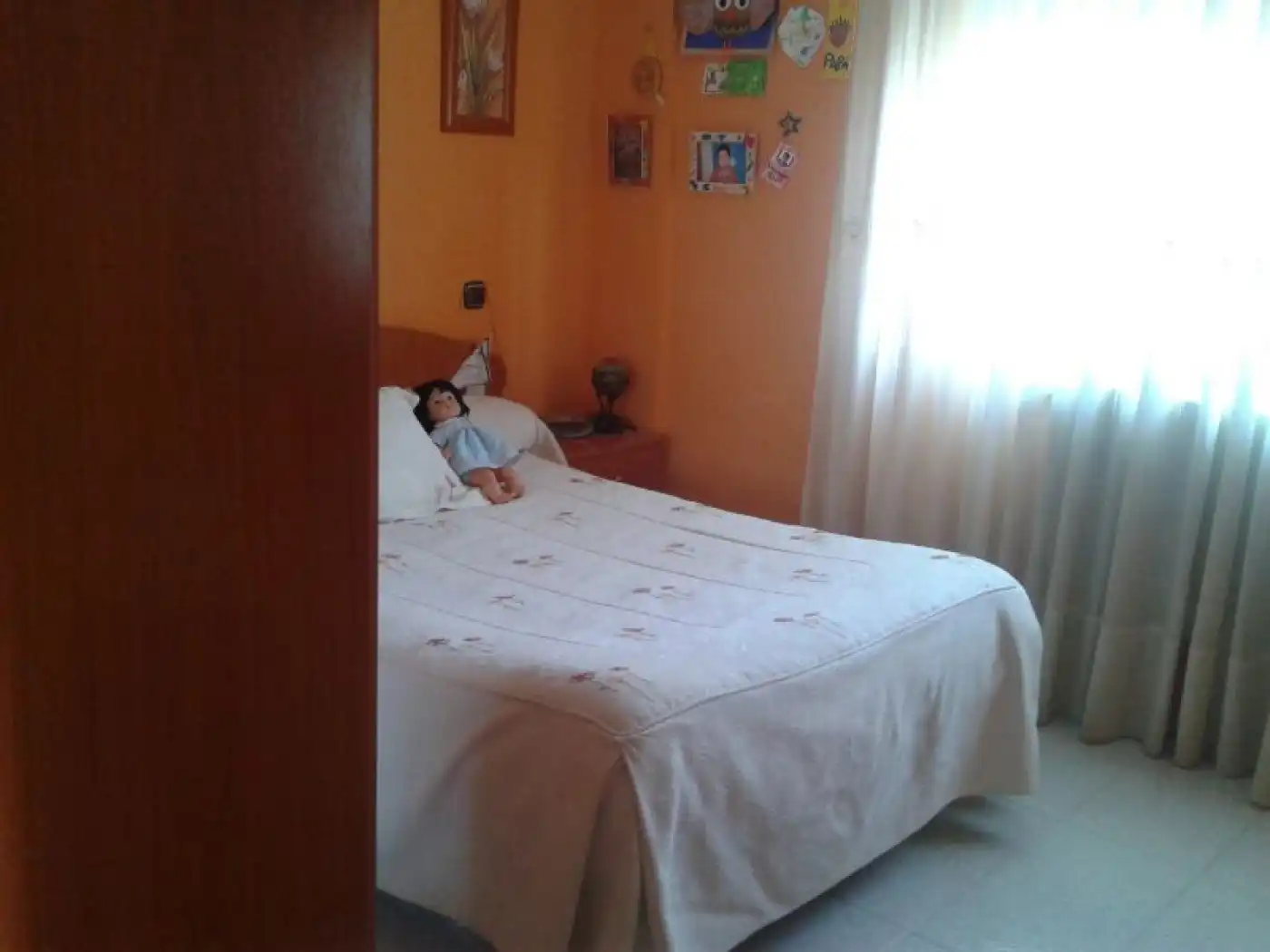 Schlafzimmer von Maisonette zum Verkauf in Baltanás mit Heizung und Abstellraum